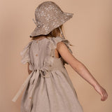 Huttelihut sabell Linen Kjole Khaki