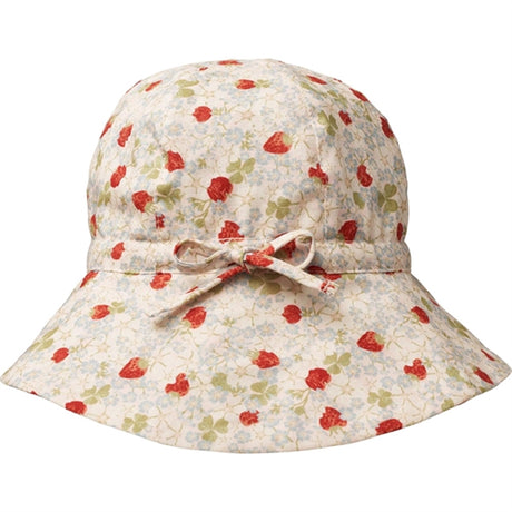 Wheat Rose Strawberries Sunhat Chloè