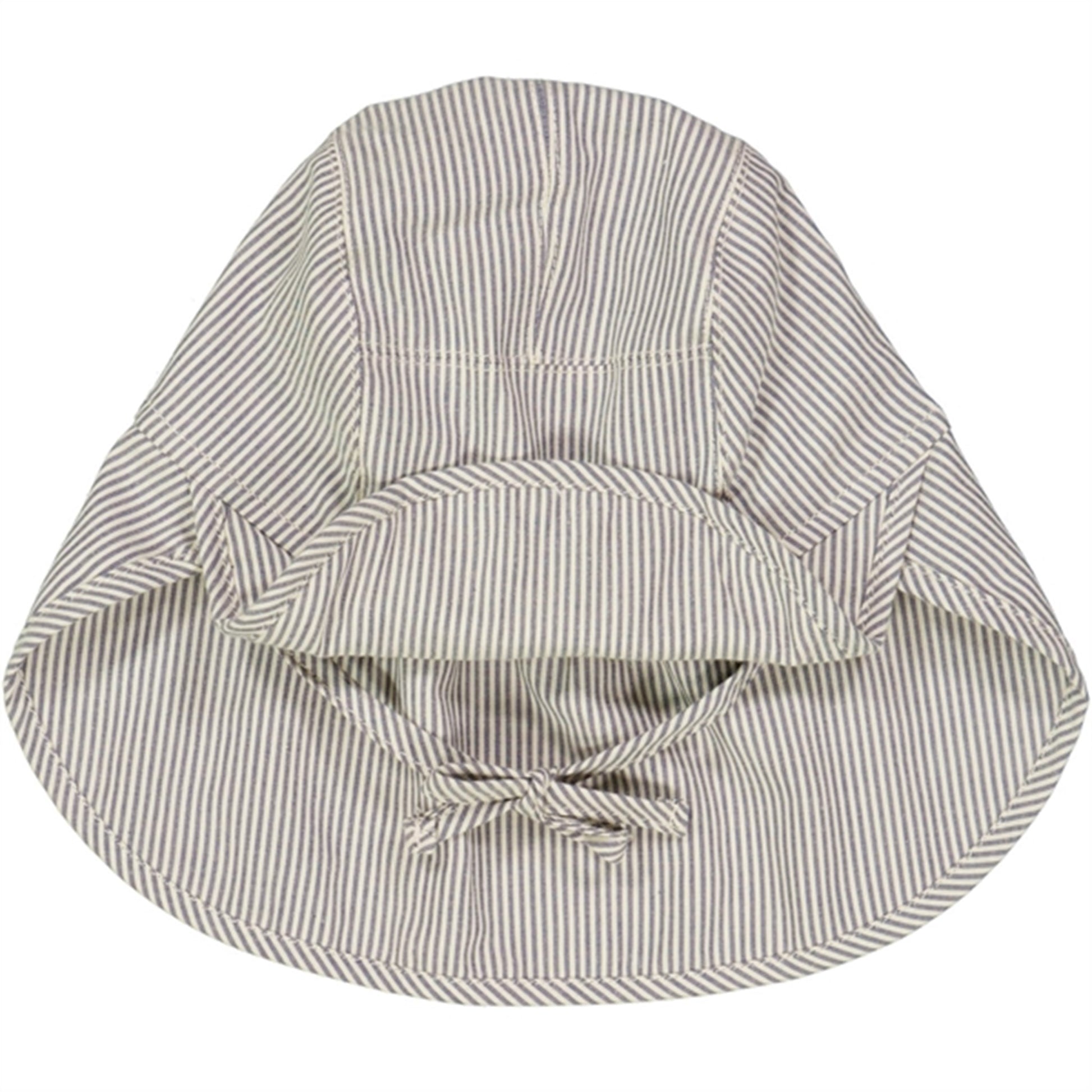 Wheat Classic Blue Stripe Albert Sun Hat
