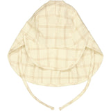 Wheat Buttermilk Check Albert Sun Hat