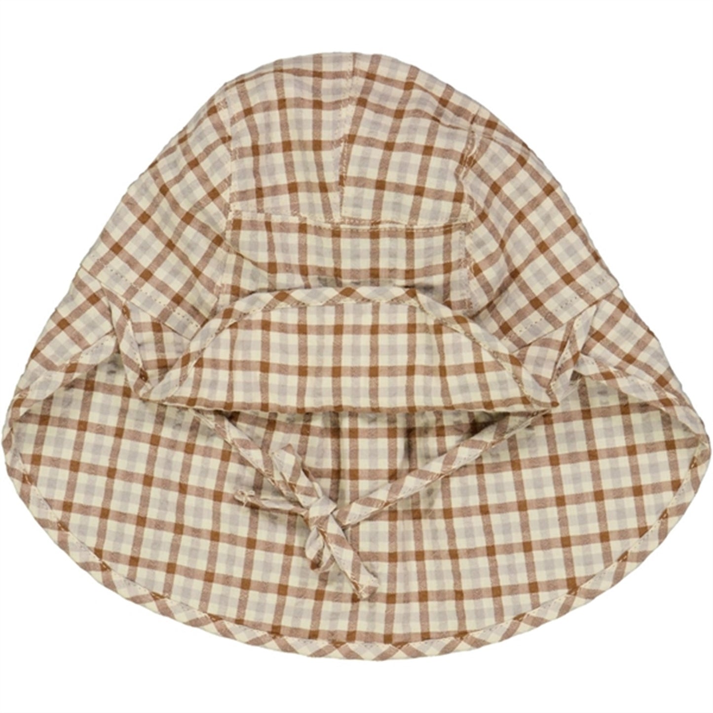 Wheat Golden Dove Check Albert Sun Hat