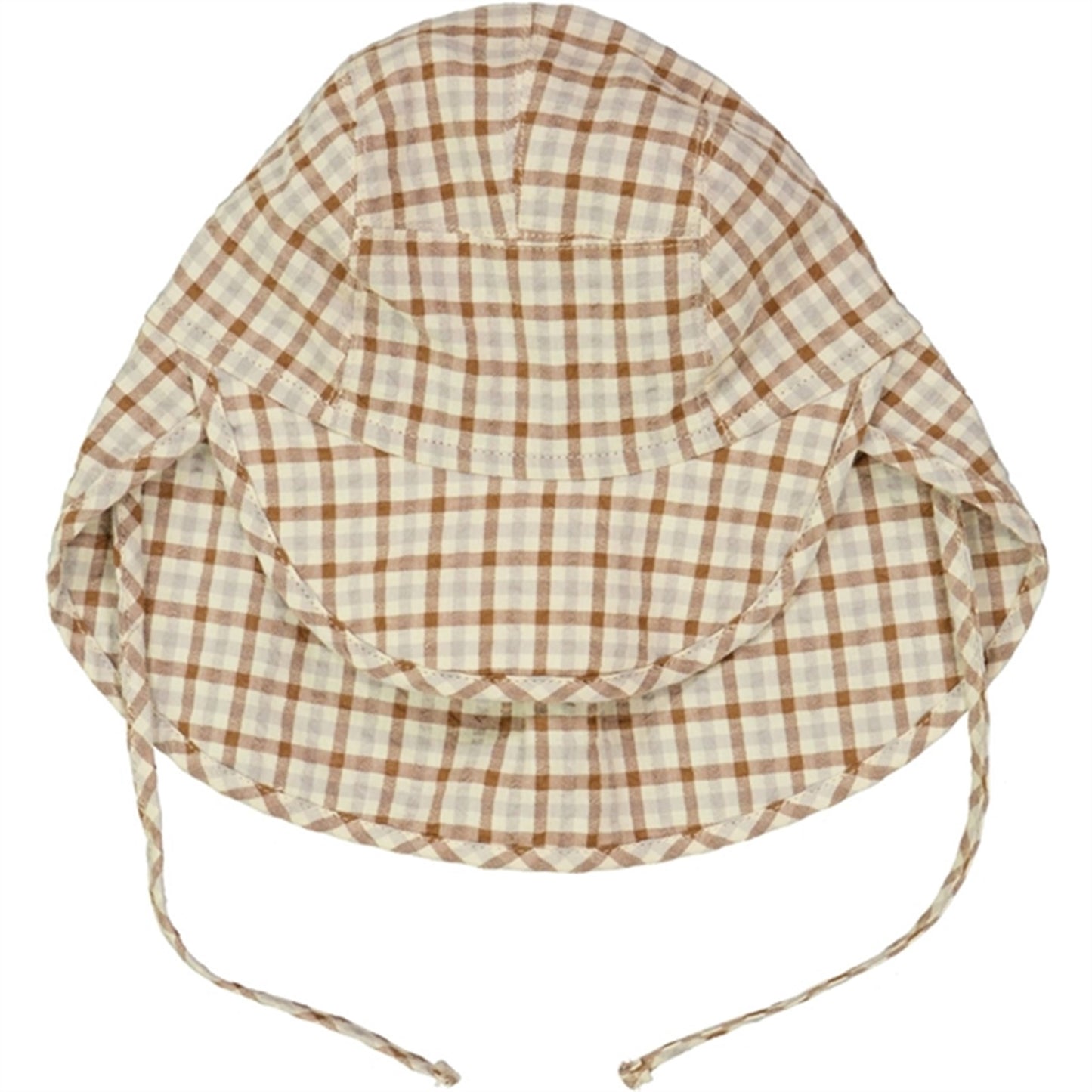 Wheat Golden Dove Check Albert Sun Hat