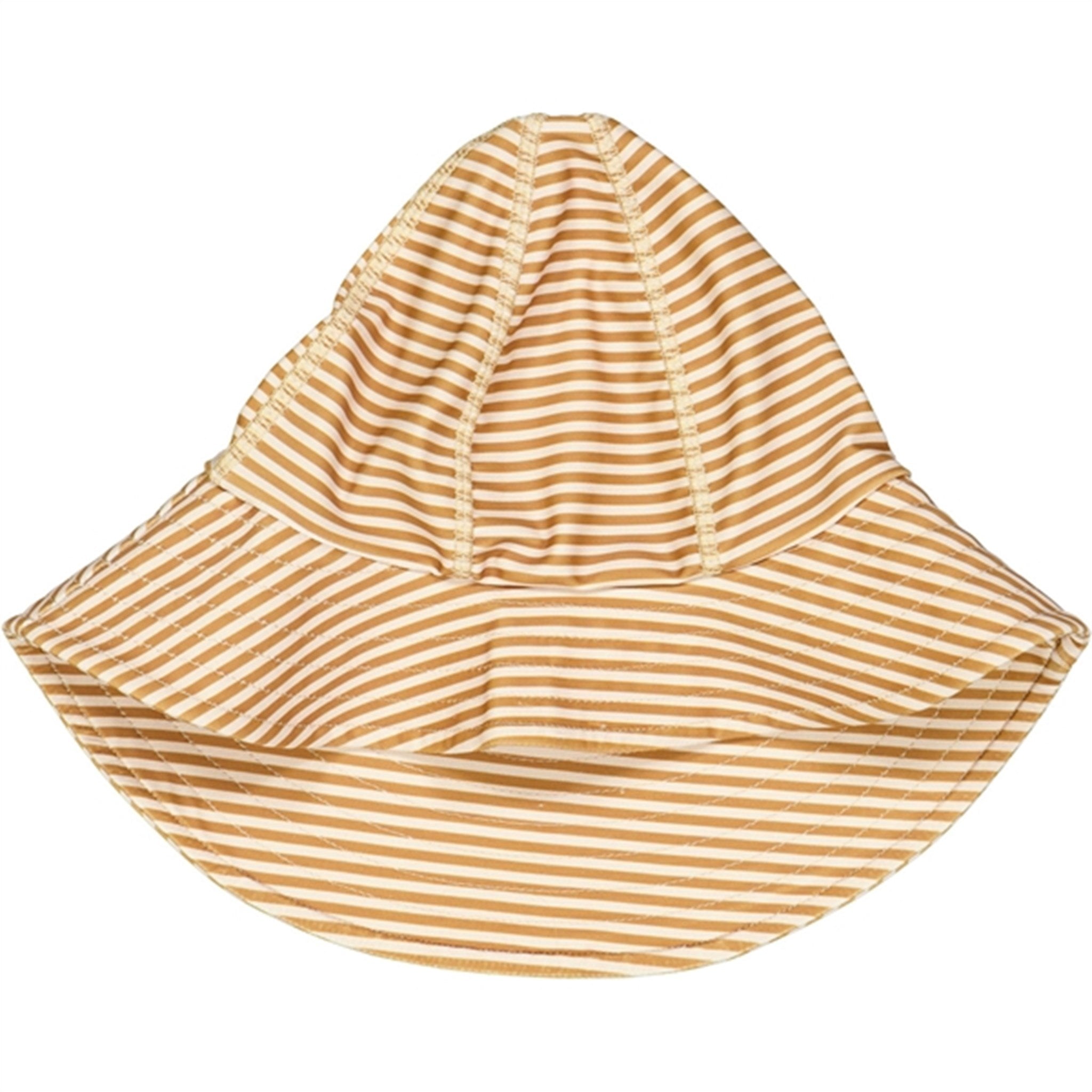 Wheat Golden Green Stripe UV Sun Hat