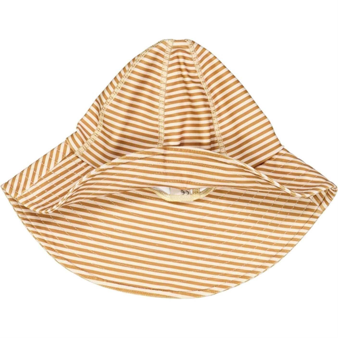Wheat Golden Green Stripe UV Sun Hat