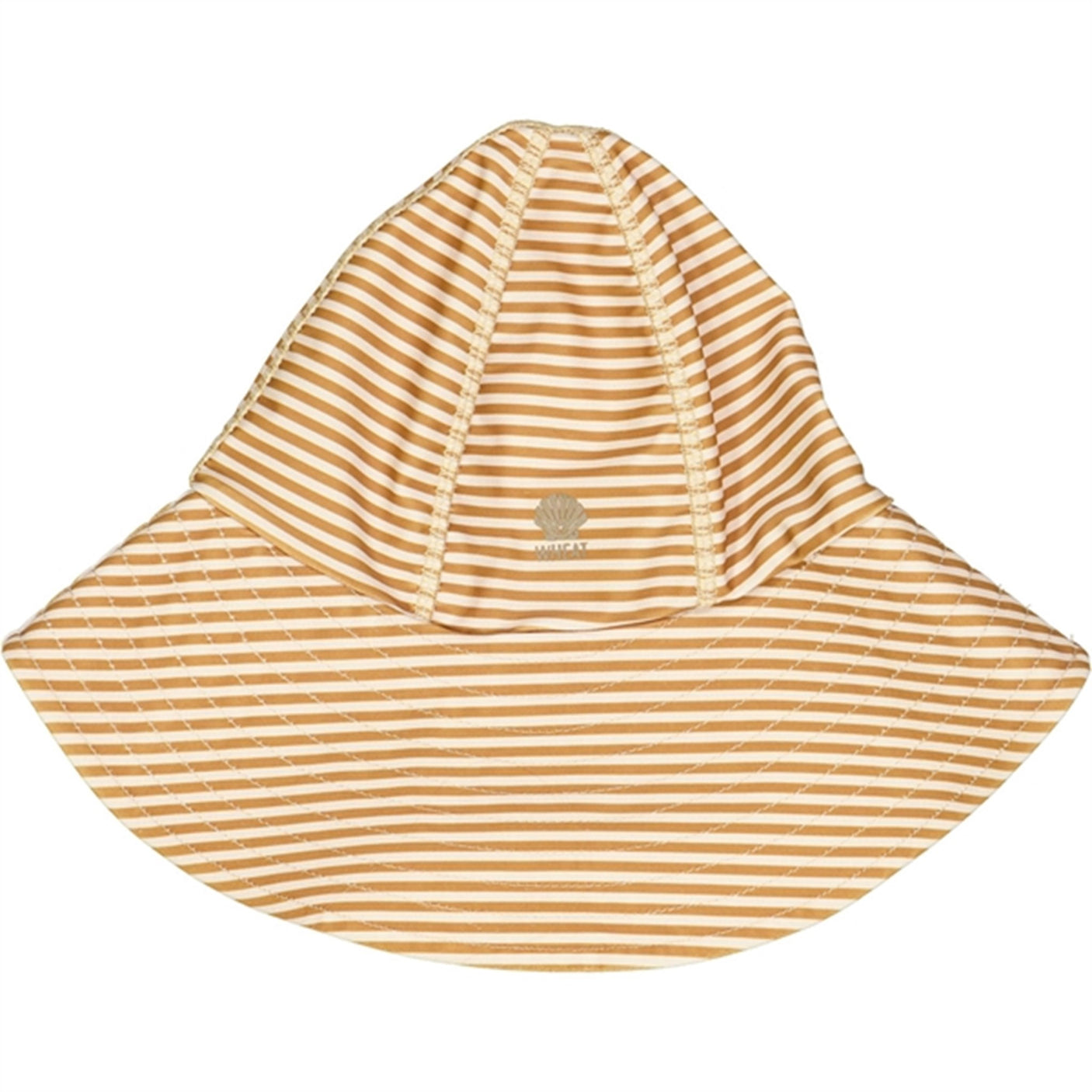 Wheat Golden Green Stripe UV Sun Hat