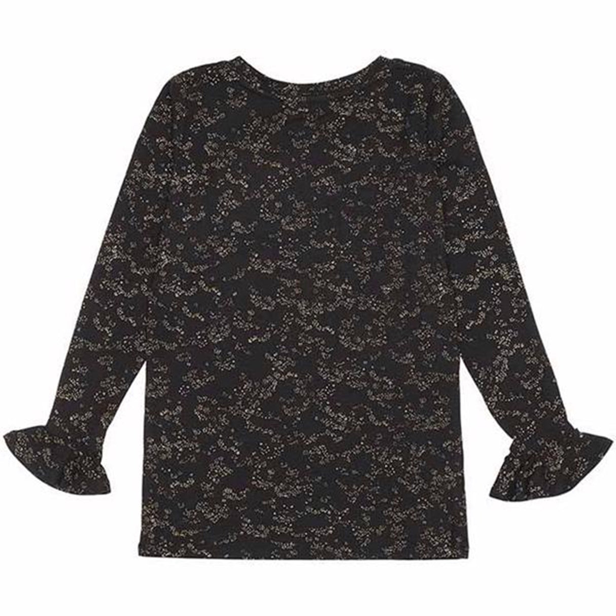 Soft Gallery Jet Black Flowerdust Elia T-shirt L/S