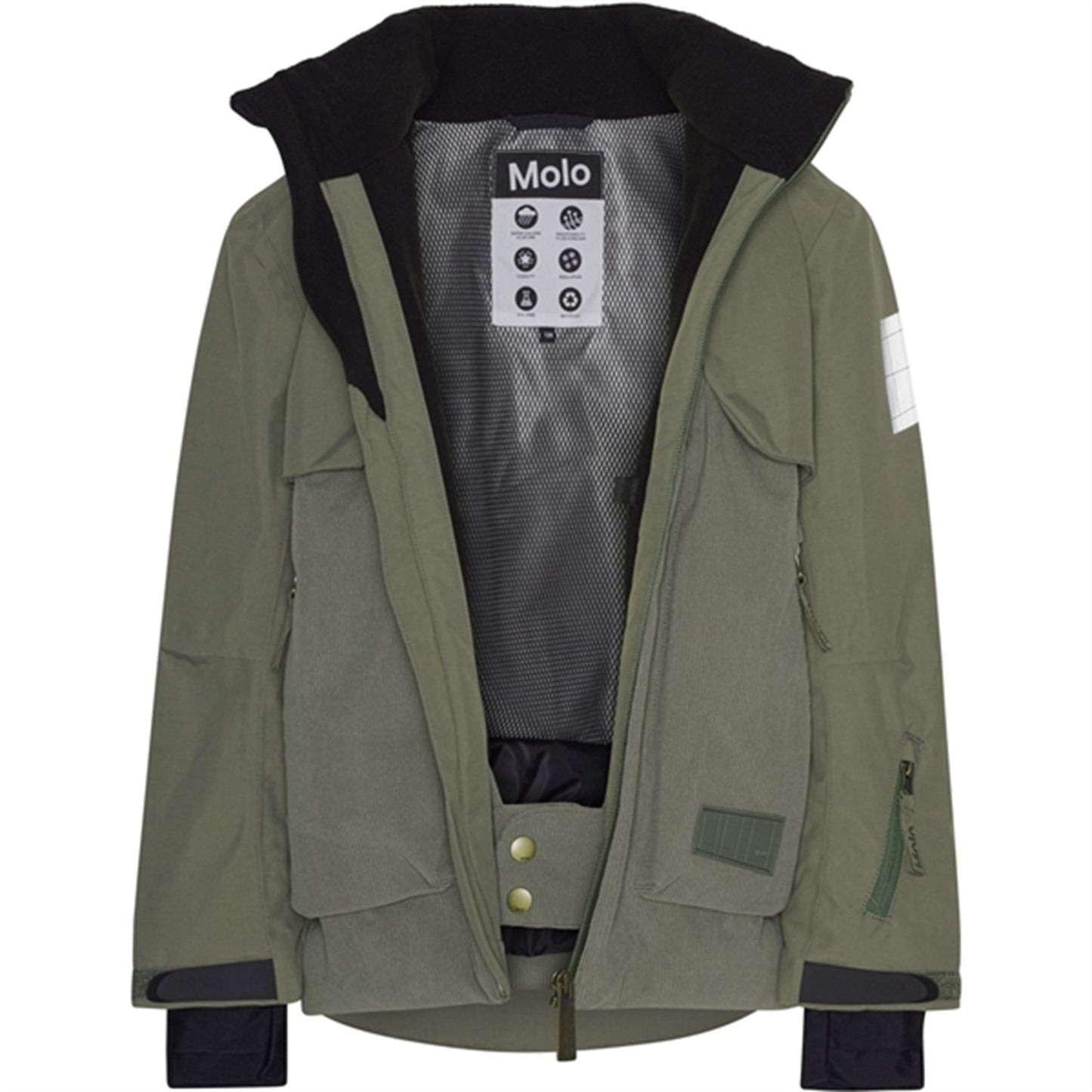 Molo Dusty Green Alpine Jacket