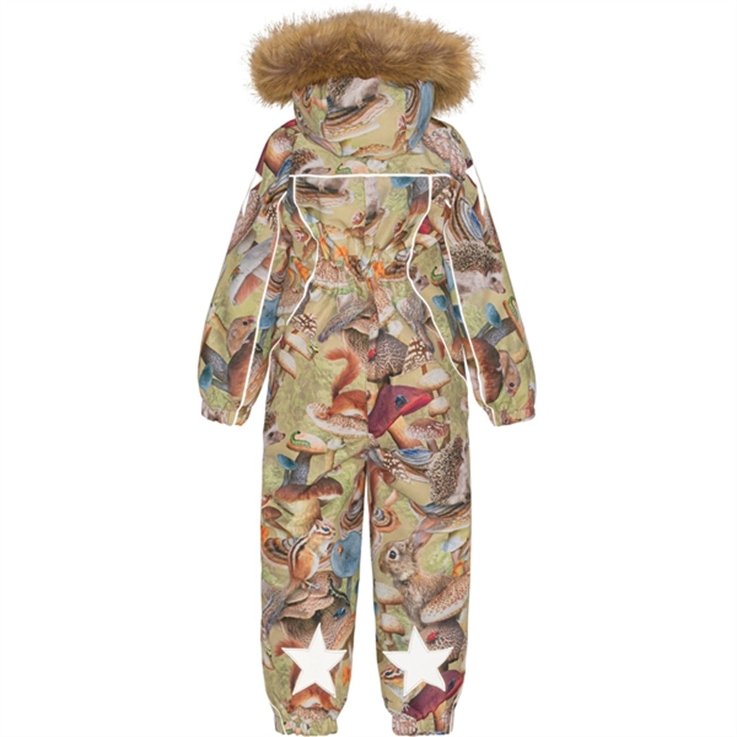 Molo Fungi Habitat Polaris Fur Junior Snowsuit