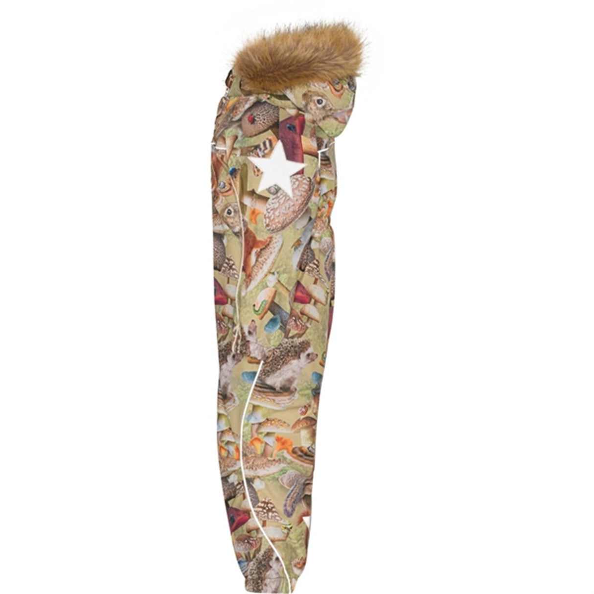 Molo Fungi Habitat Polaris Fur Junior Snowsuit