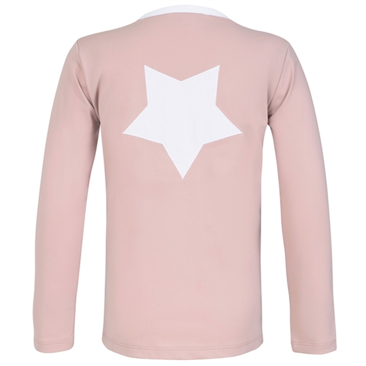 Petit Crabe Rose Nude Etoile Star UV Shirt with Zipper
