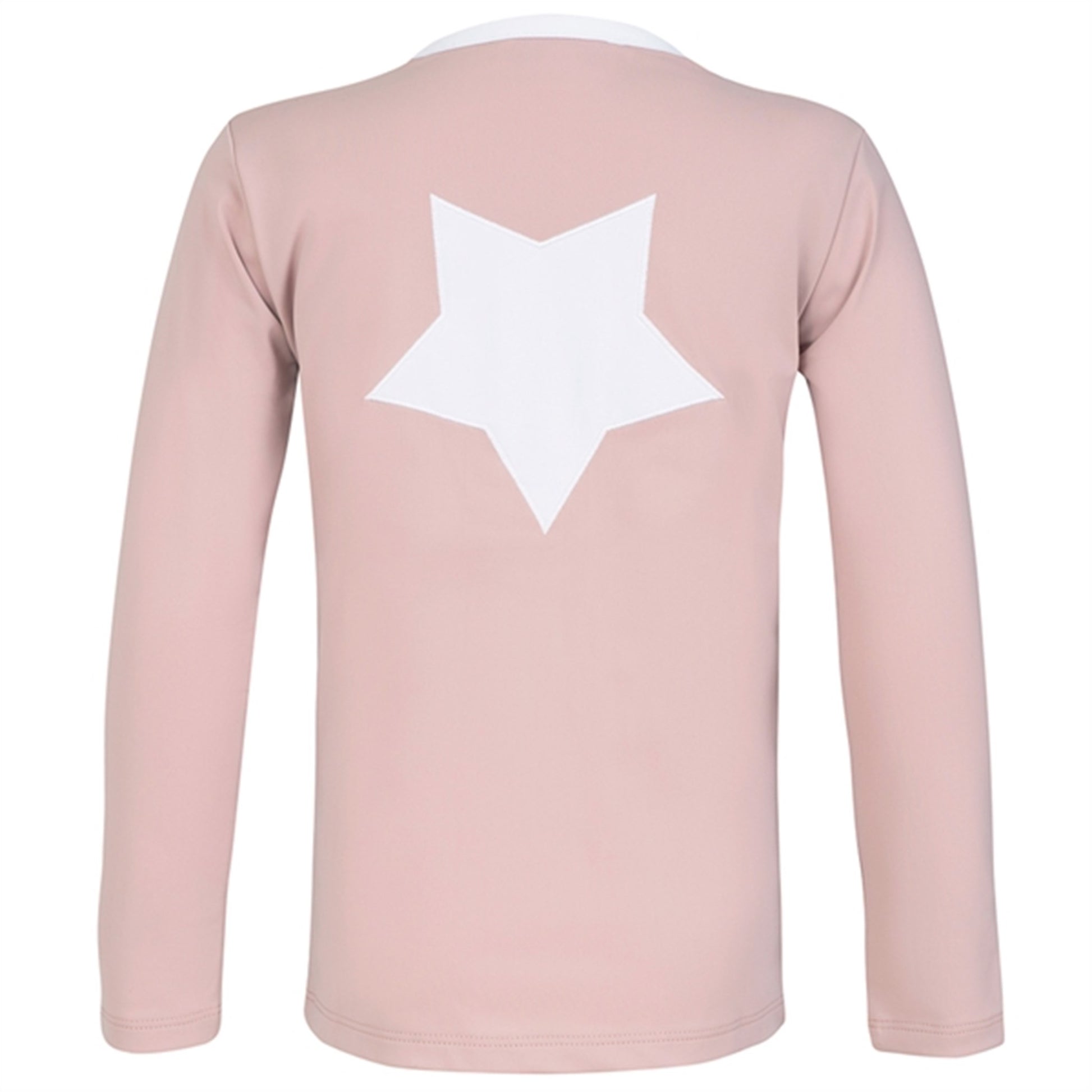 Petit Crabe Rose Nude Etoile Star UV Shirt with Zipper