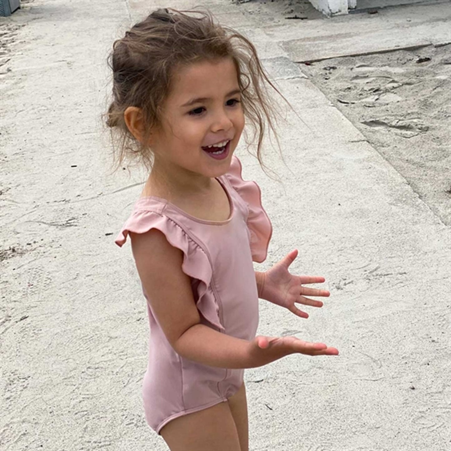 Petit Crabe Rose Nude Swimsuit