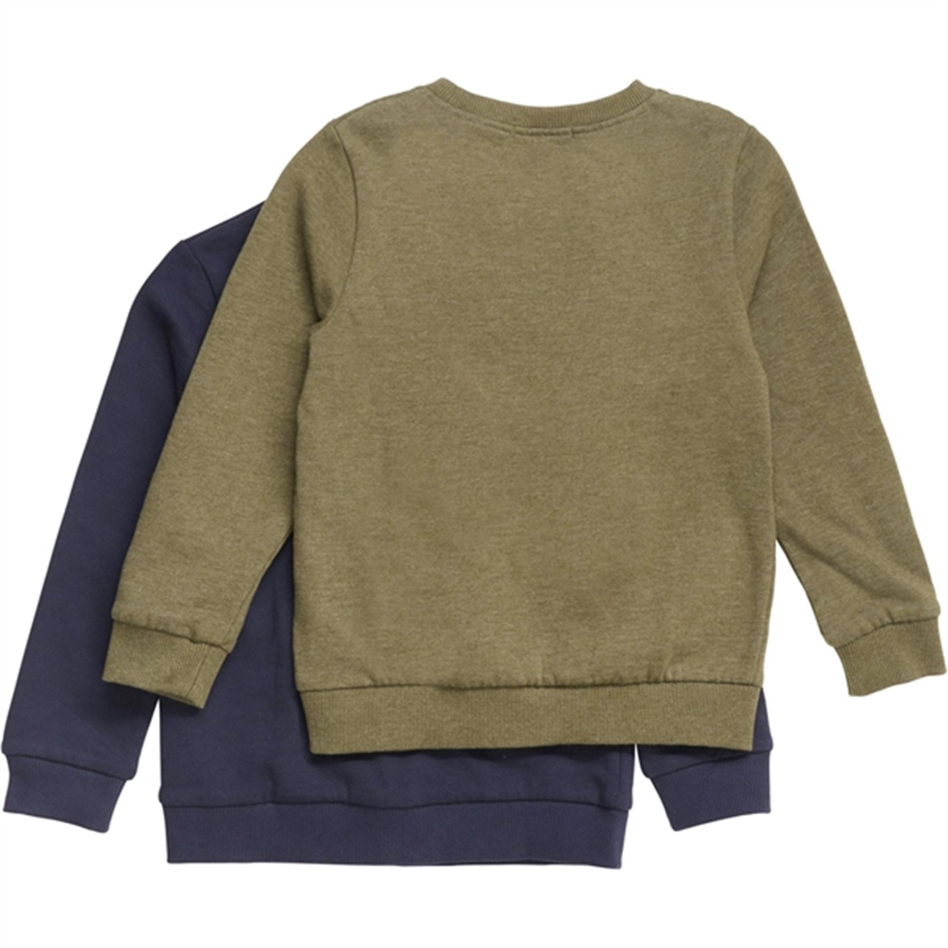 Minymo Dark Olive Sweatshirt 2-pack NOOS