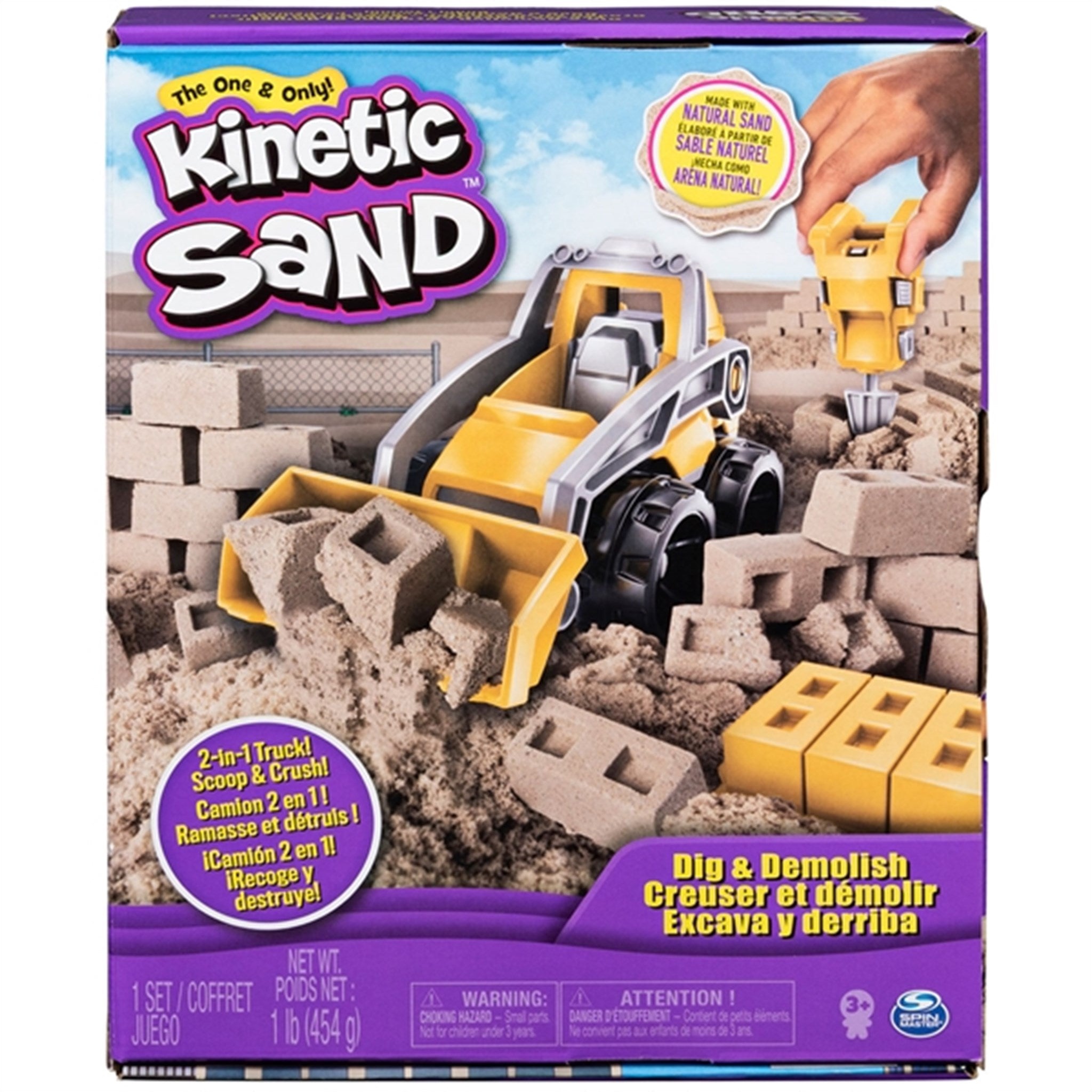 Kinetic Sand Dig and Demolish Set
