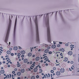 Color Kids Swim Trunkwith Frill AOP Lavender Mist