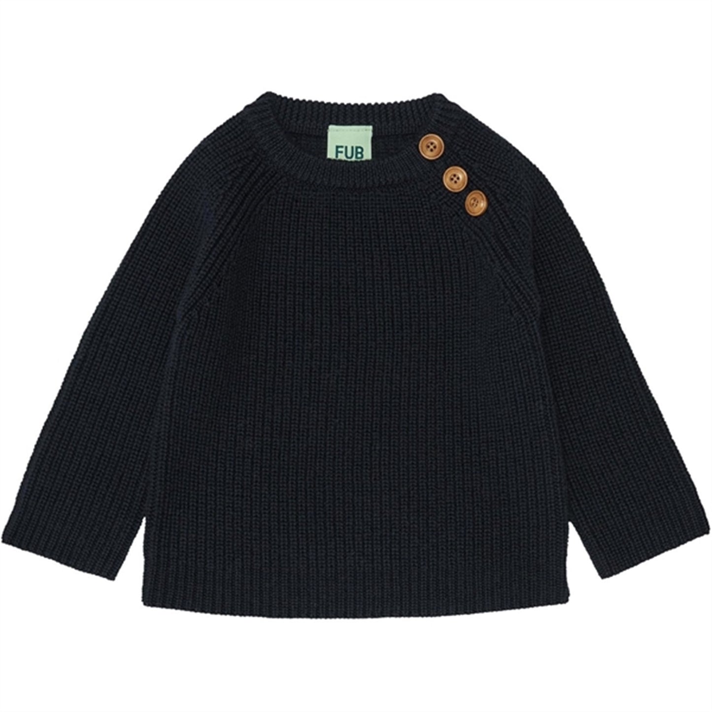 FUB Baby Rib Sweater Dark Navy