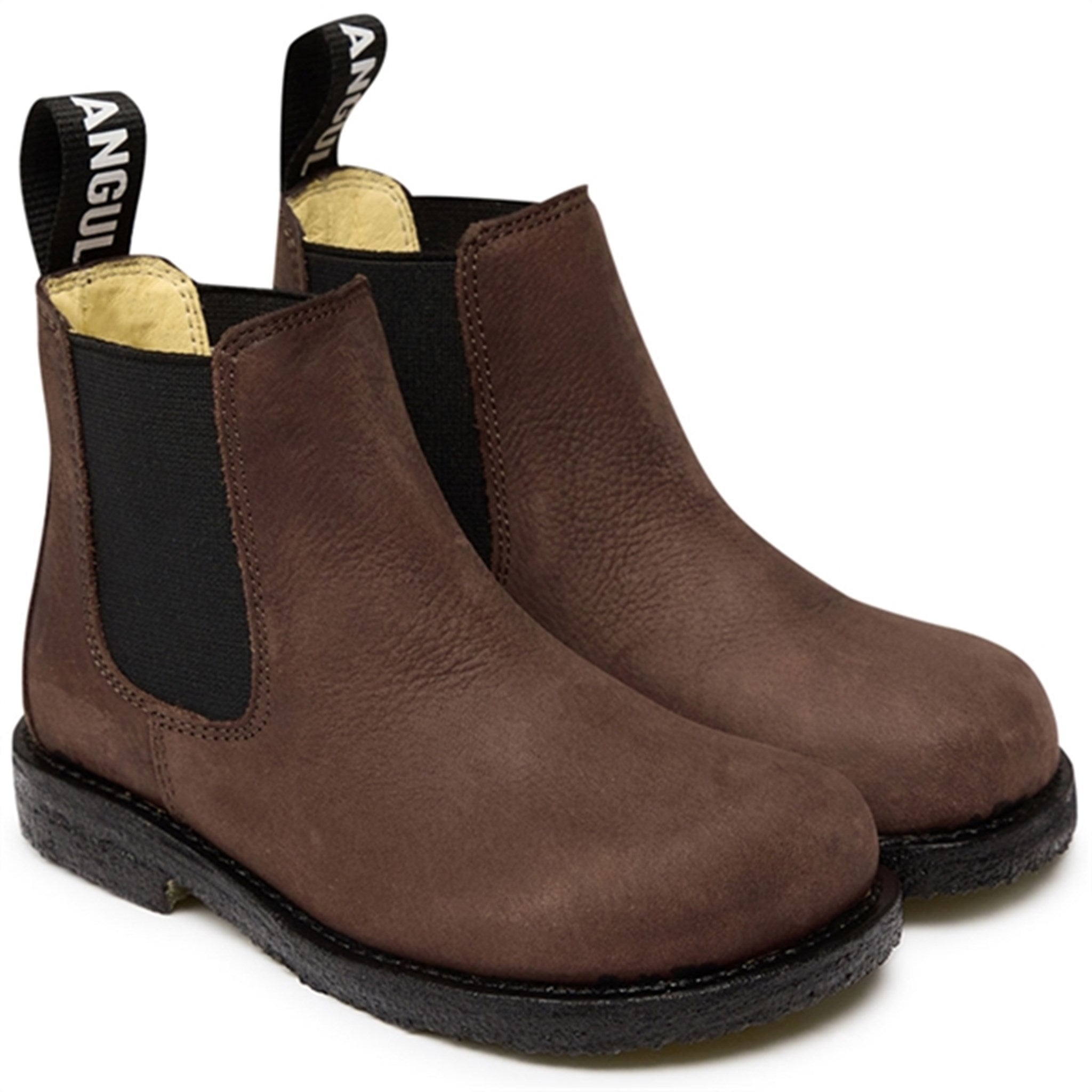 Angulus Boots w Elastic Brown/Black