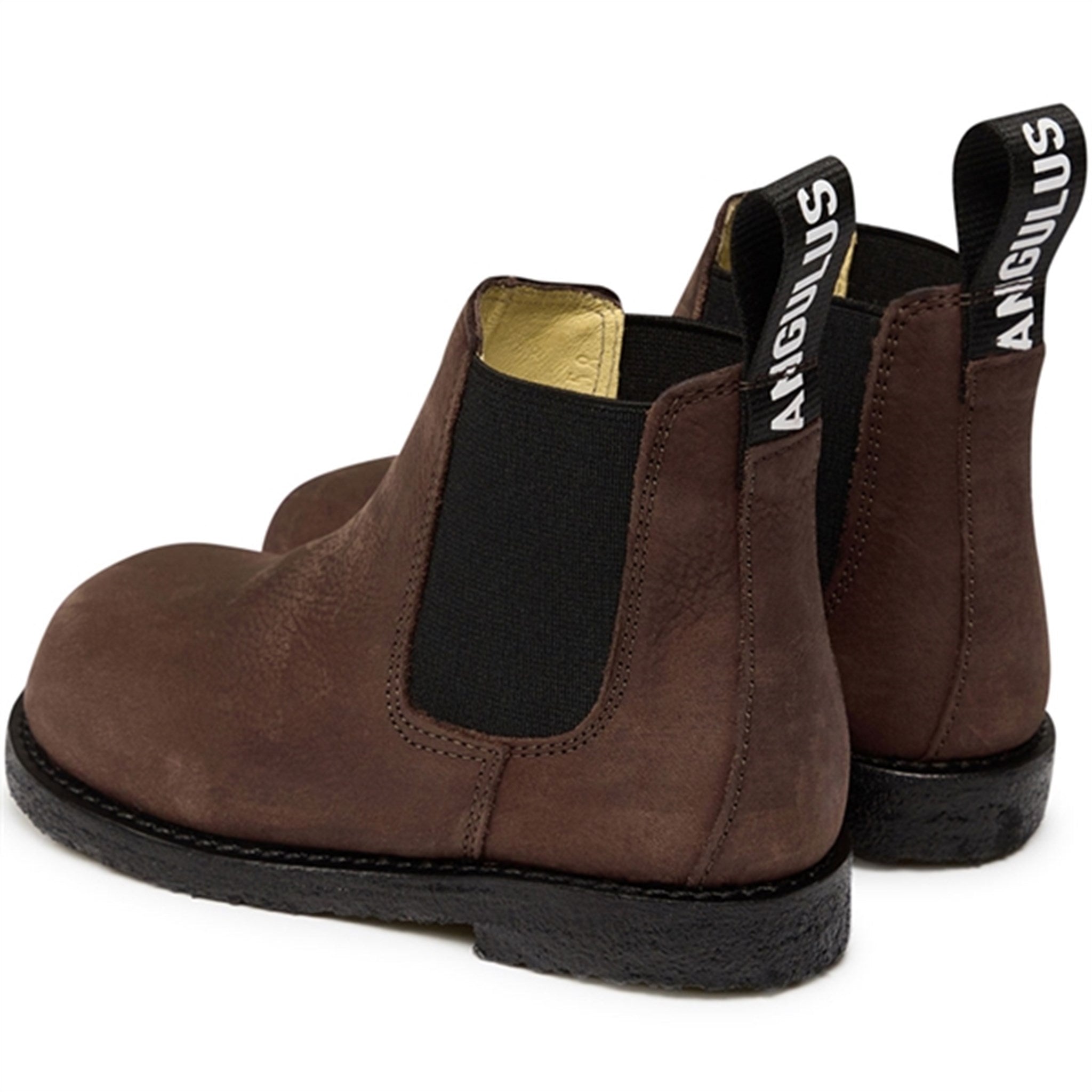 Angulus Boots w Elastic Brown/Black 2
