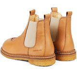 Angulus Chelsea Boots With Heart Almond/Maple Glitter/Beige Elastic