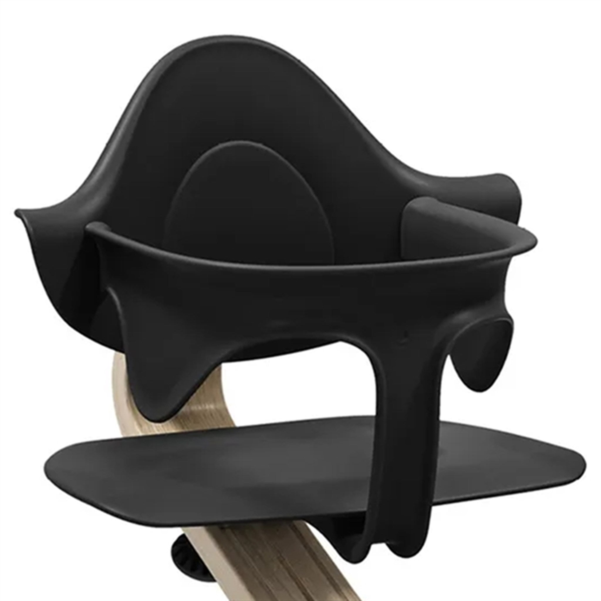 Stokke® Nomi® Chair Natural Black Incl. Babyset 2