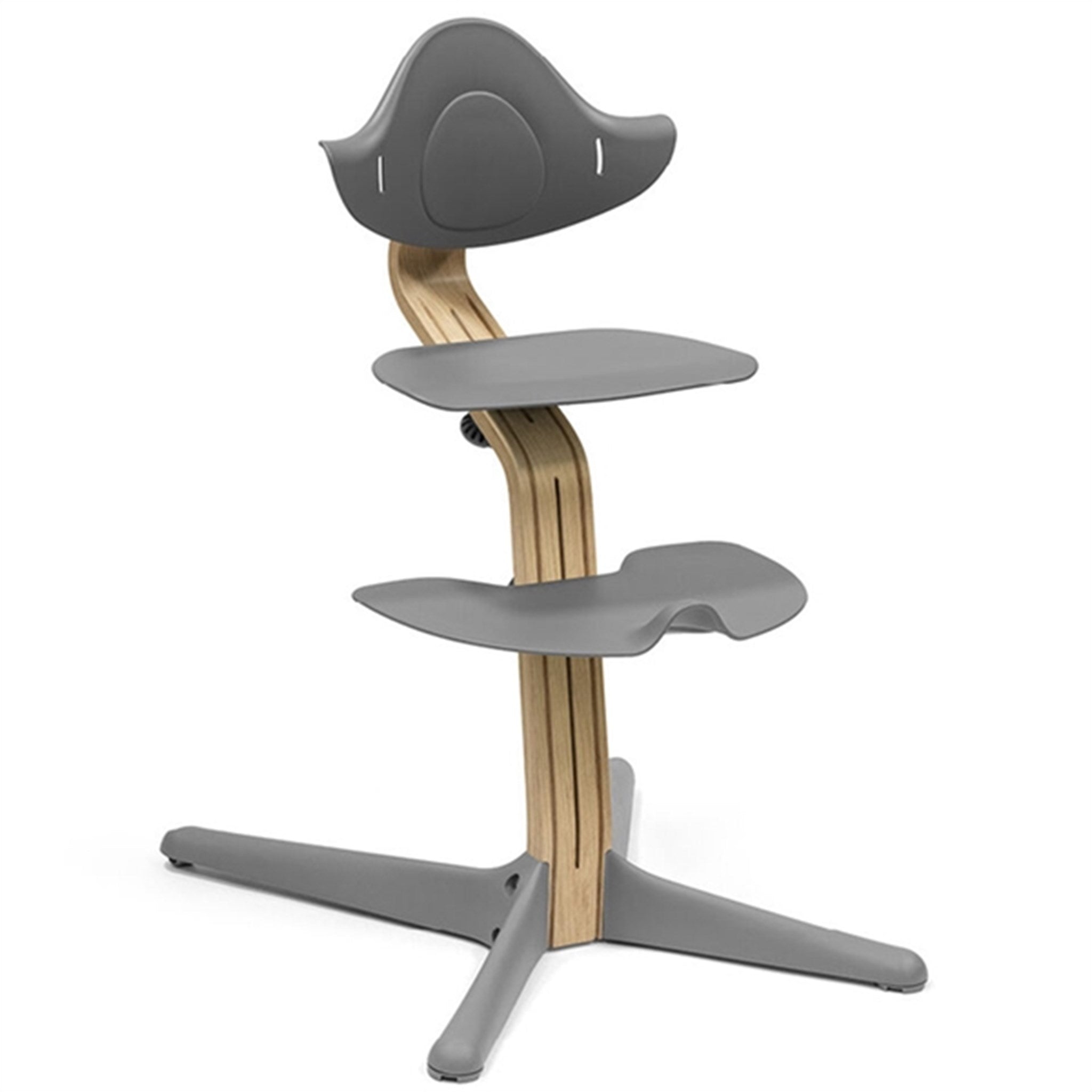 Stokke® Nomi® Chair Oak Grey Incl. Babyset 3