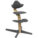 Stokke® Nomi® Chair Oak Anthracite Incl. Baby Set 2