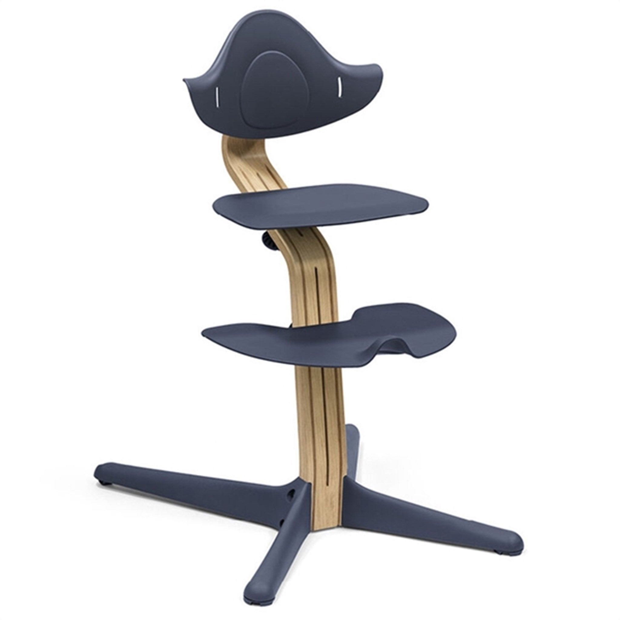 Stokke® Nomi® Chair Oak Navy Incl. Babyset 3