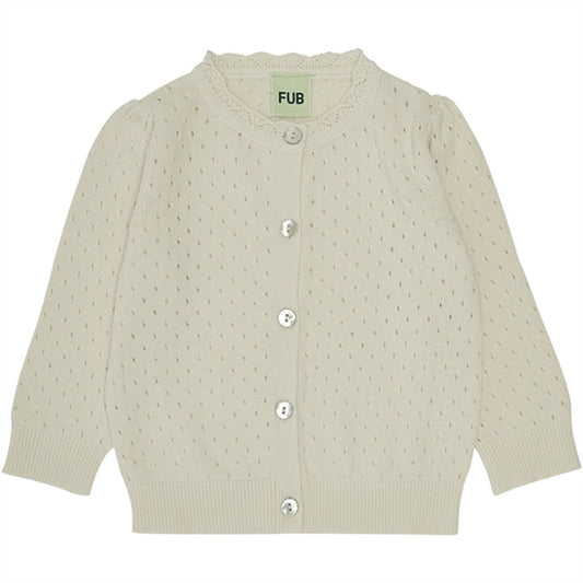 FUB Baby Cardigan Ecru