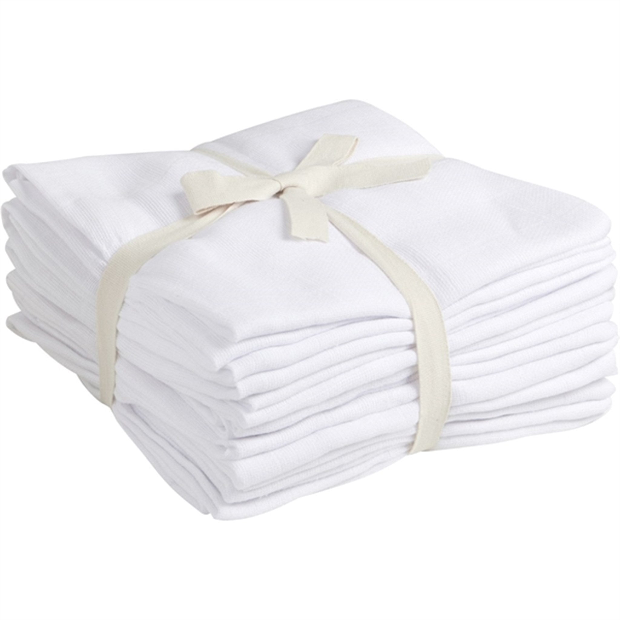 Pippi Washcloth 8-pack Brilliant White