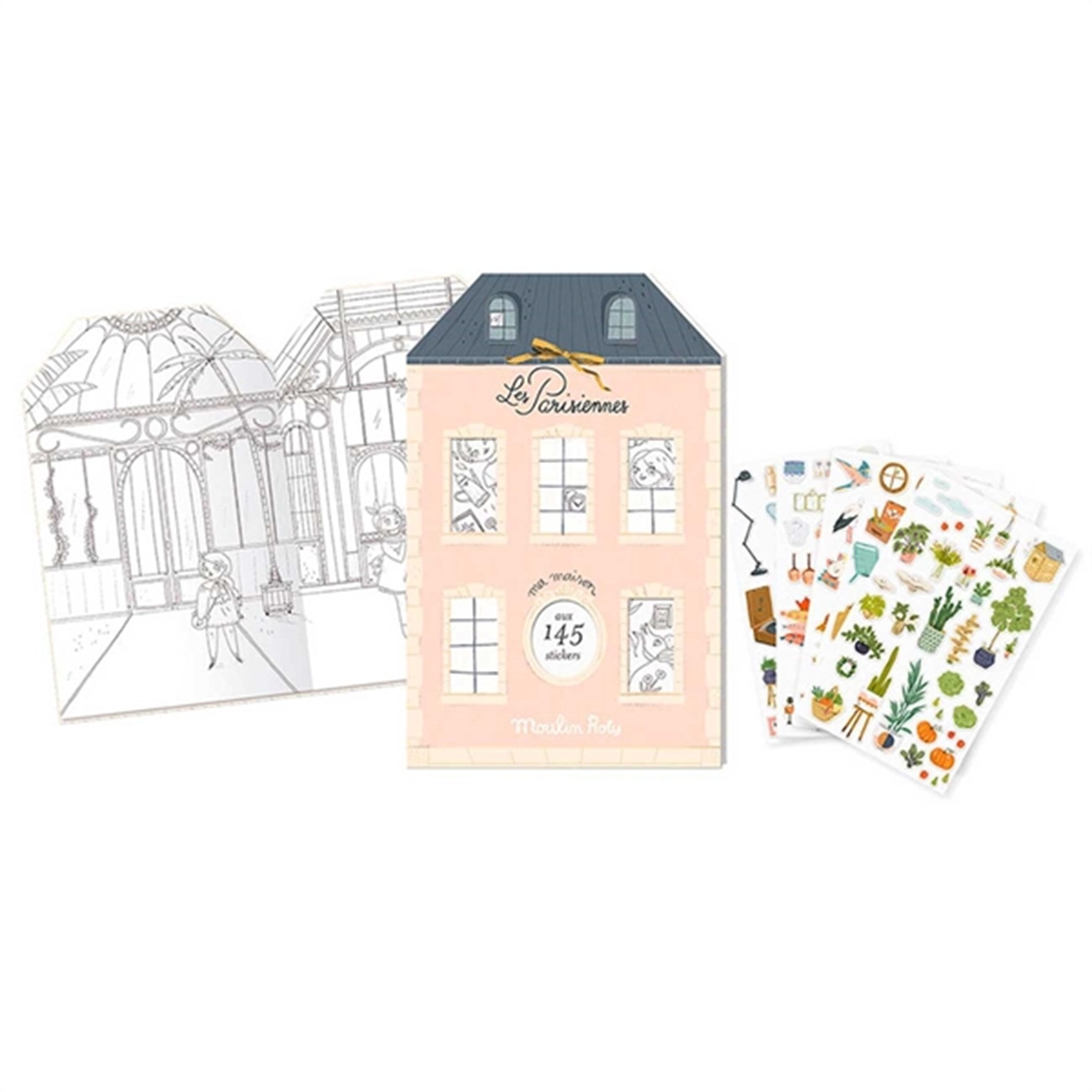 Moulin Roty Sticker Book - Paris 20 Pages