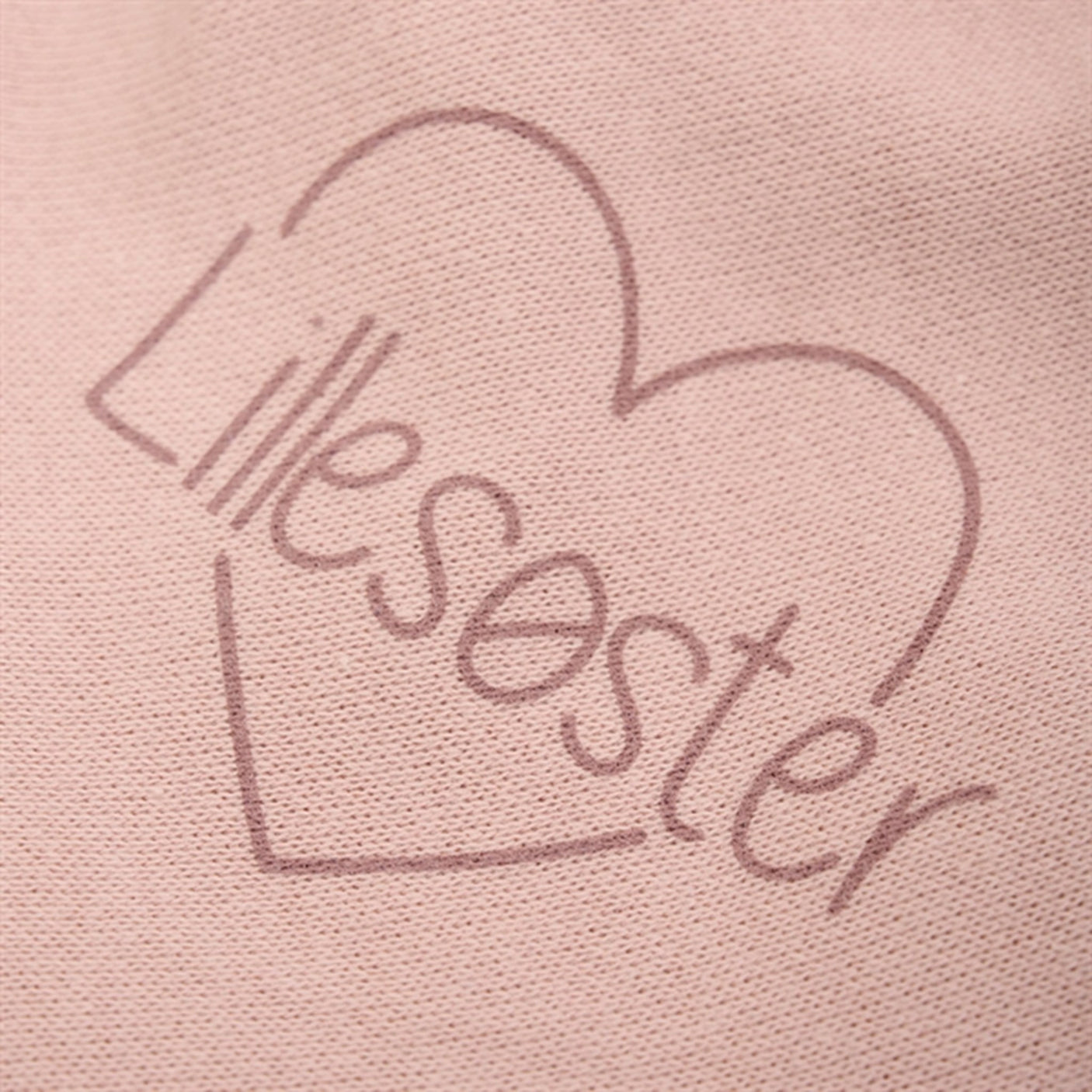 Pippi Bandana Bib Lillesøster Misty Rose