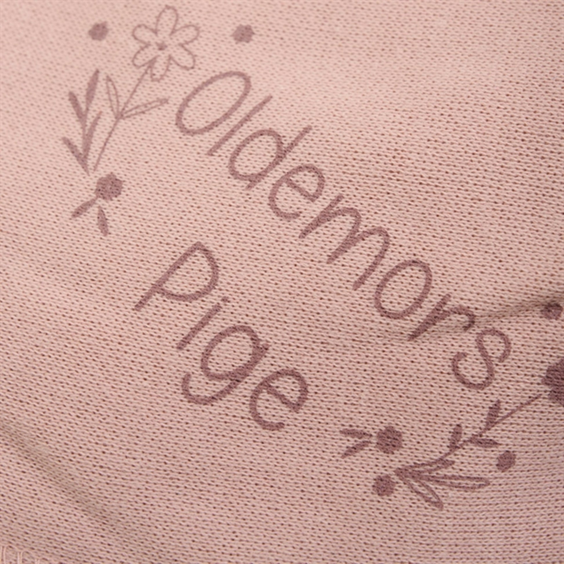 Pippi Bandana Bib Oldemors Pige Misty Rose