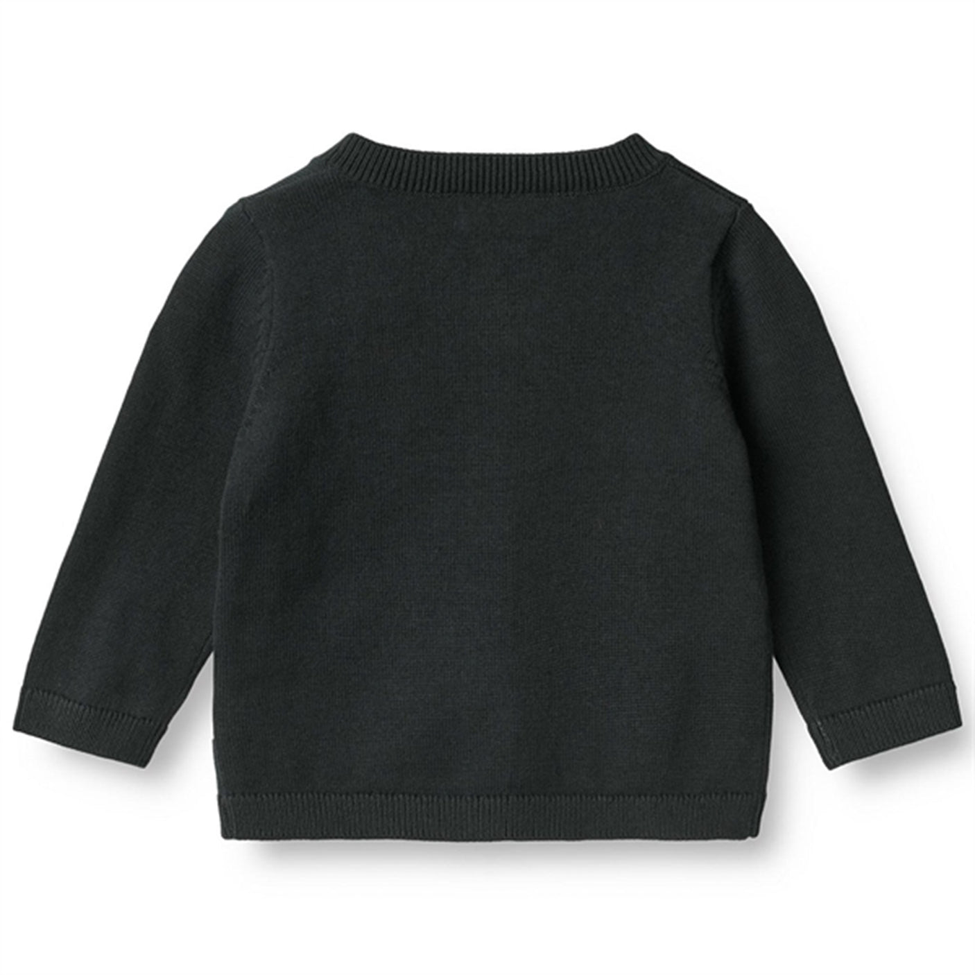 Wheat Navy Sofus Knit Cardigan