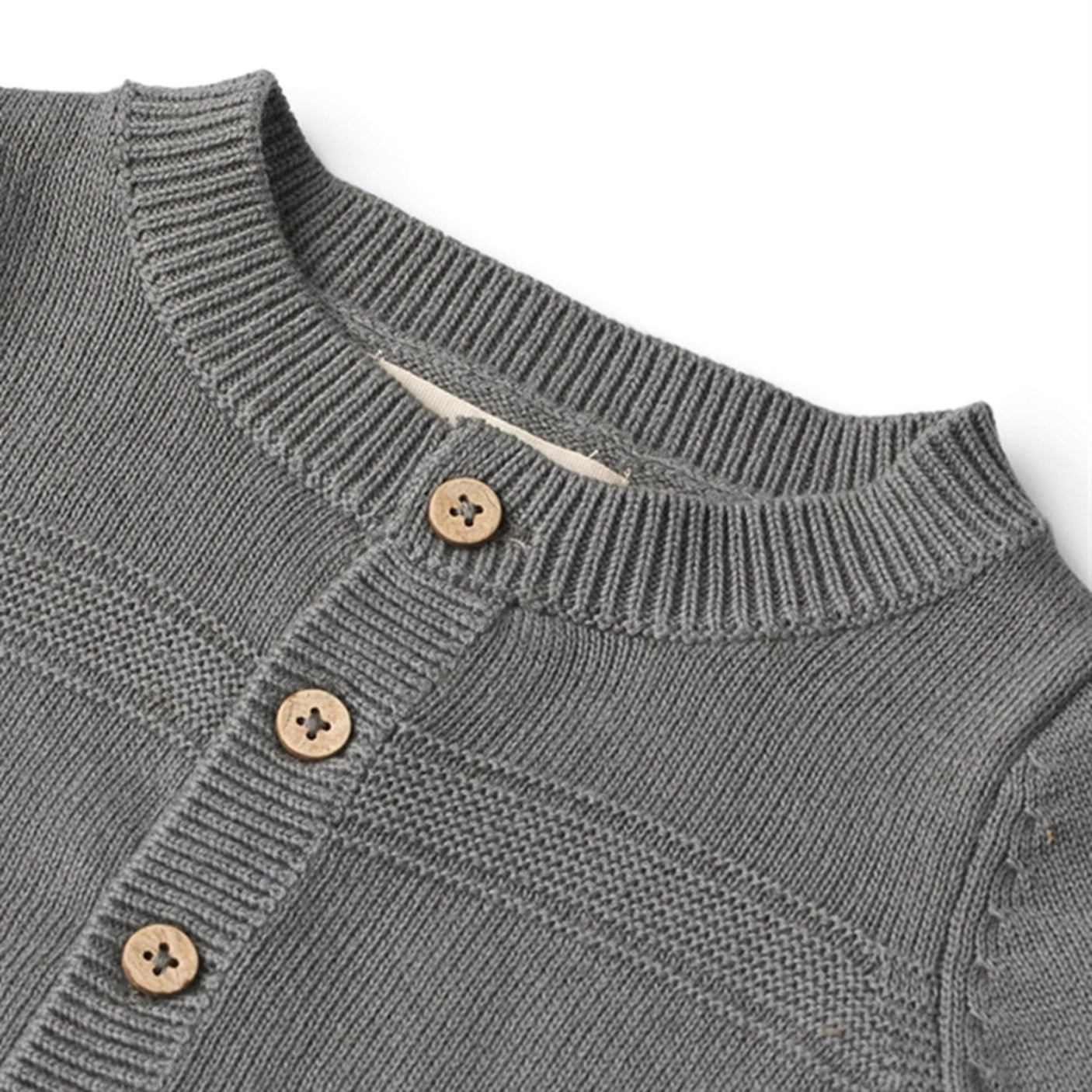 Wheat Autumn Sky Sofus Knit Cardigan