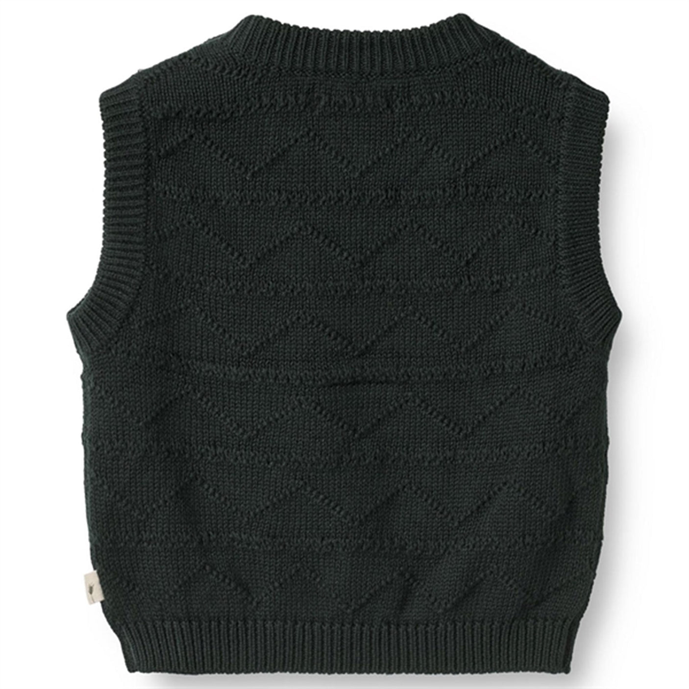 Wheat Navy Bobby Knit Vest