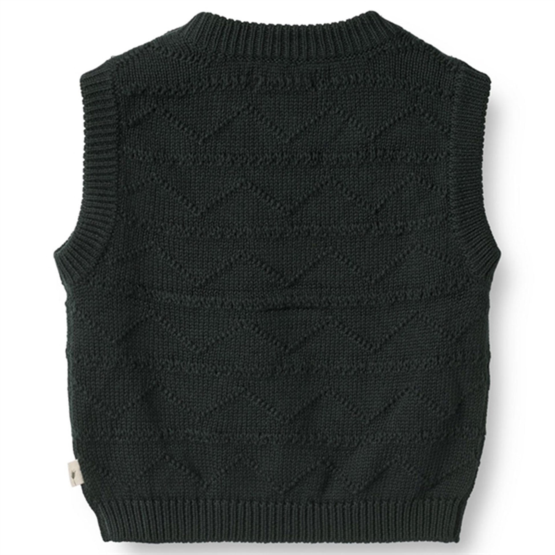 Wheat Navy Bobby Knit Vest