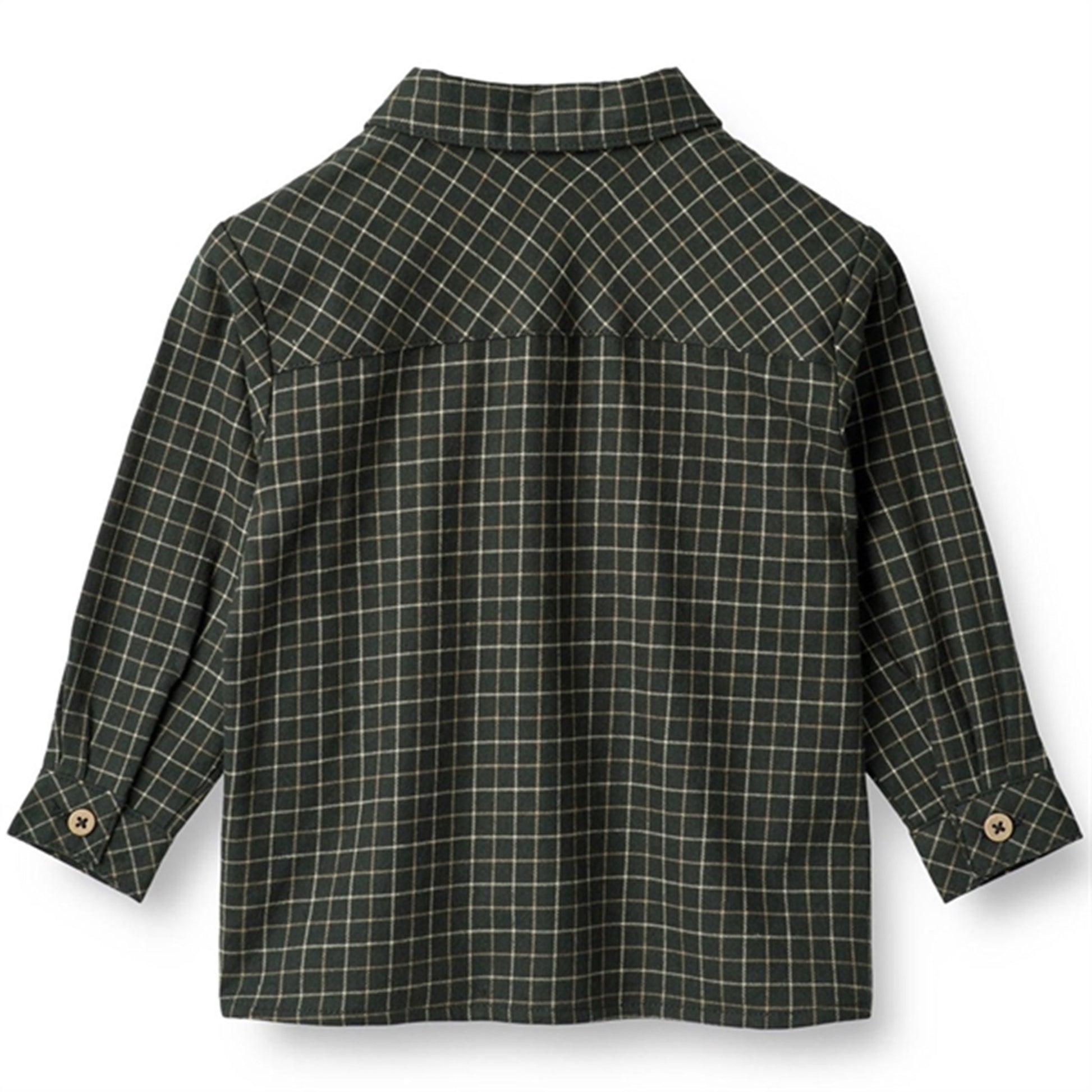 Wheat Black Coal Check Shirt Oscar