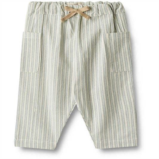 Wheat Aquablue Stripe Pants Arne