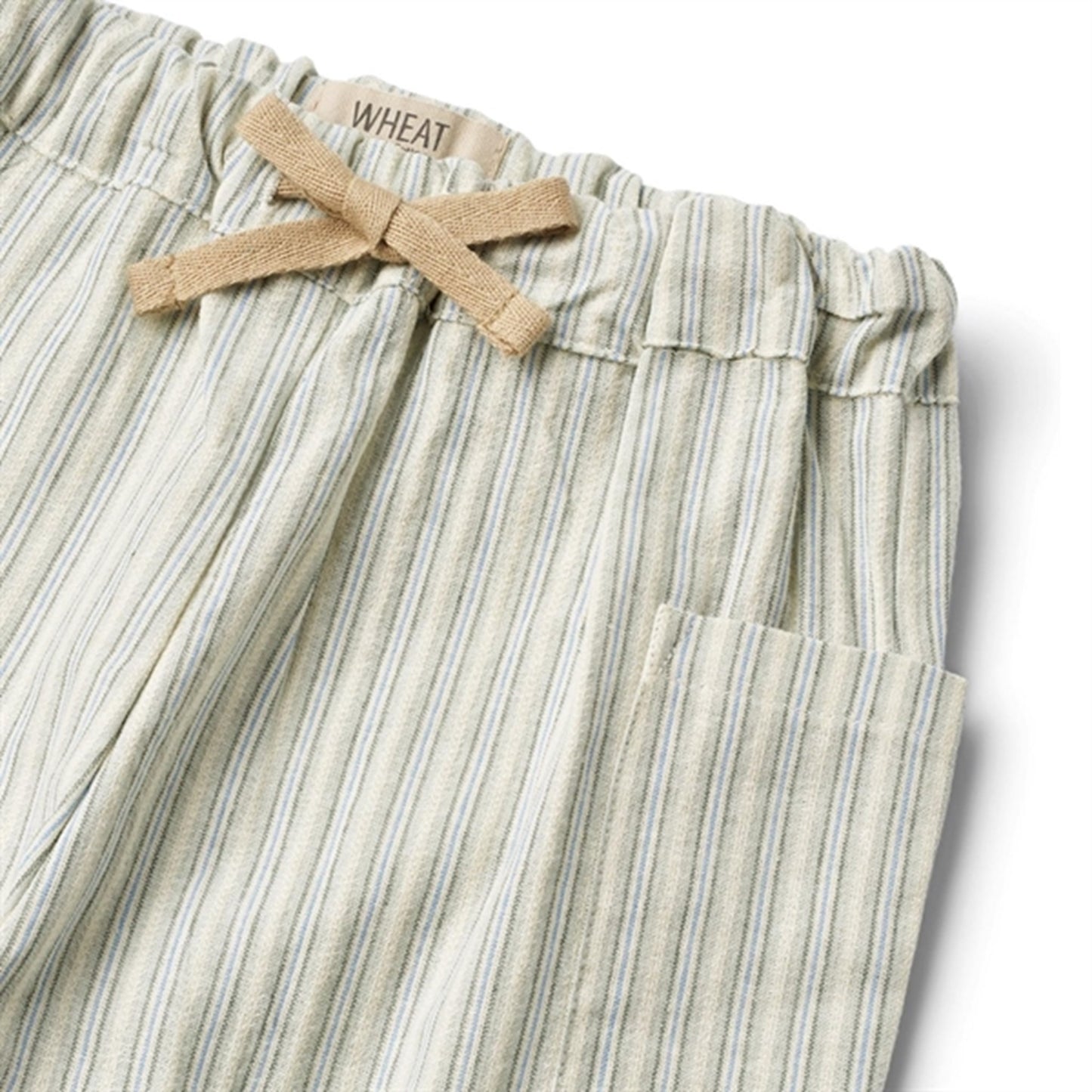 Wheat Aquablue Stripe Pants Arne