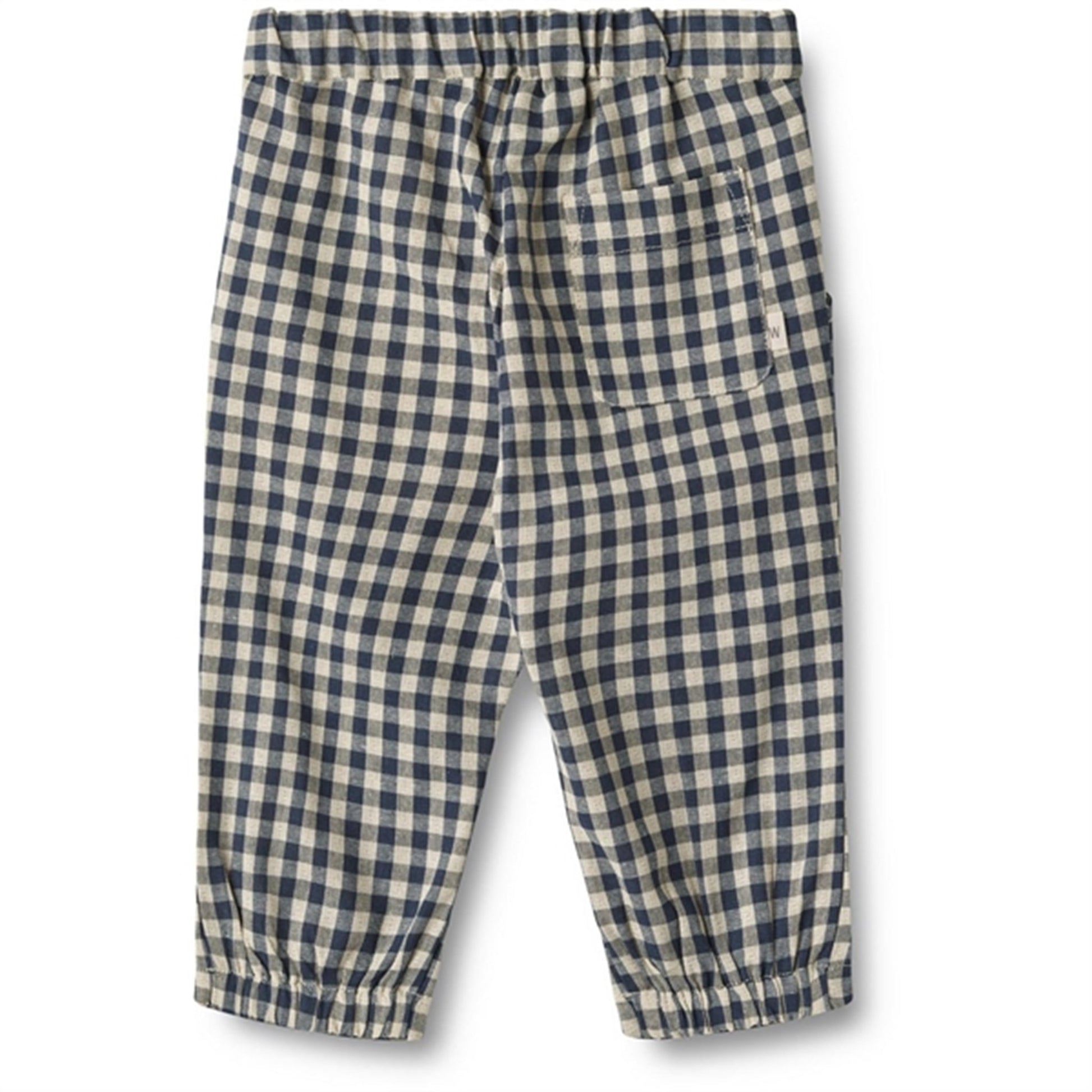 Wheat Blue Check Pants Andy
