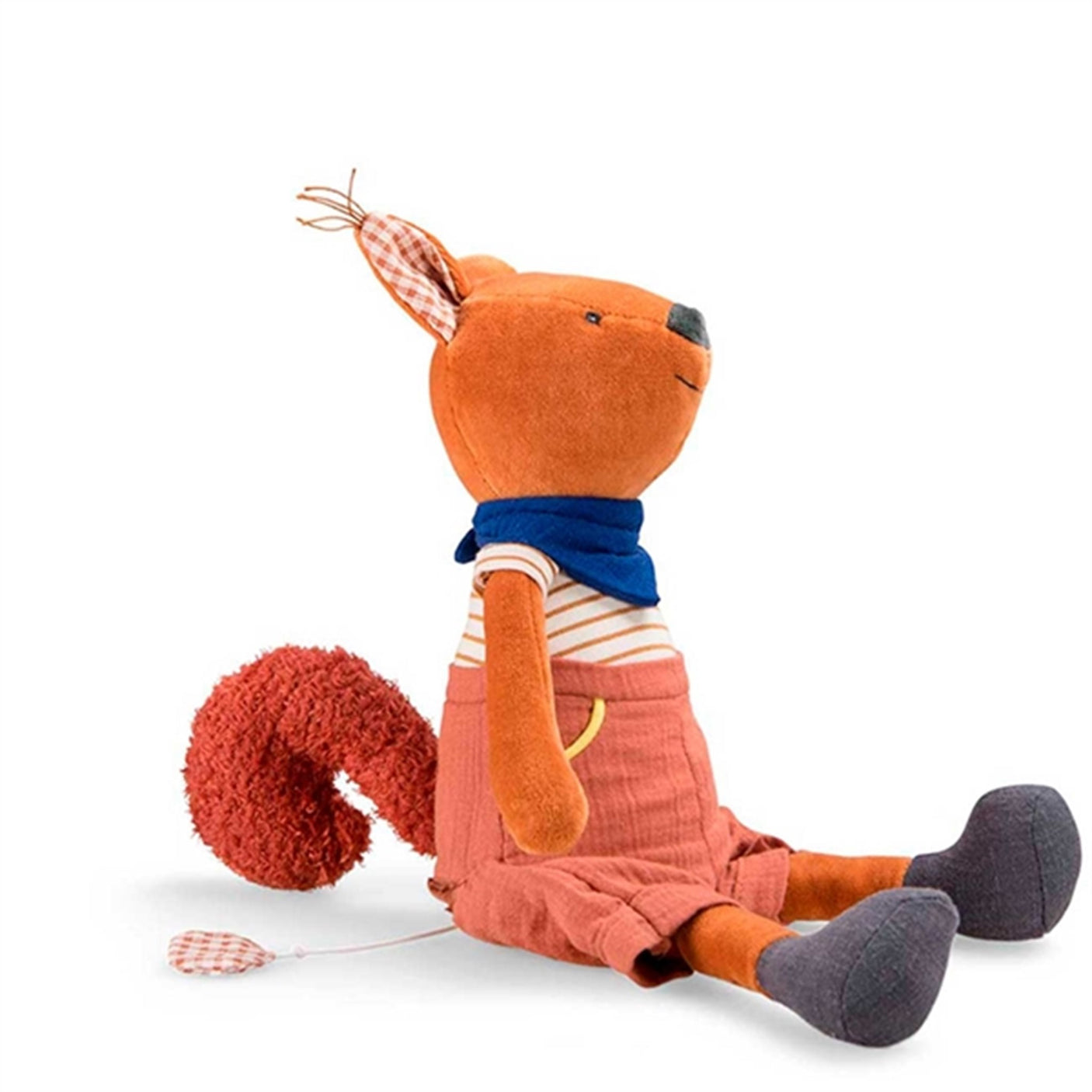 Moulin Roty - Cloth Animal With Music Hanging Squirrel 2