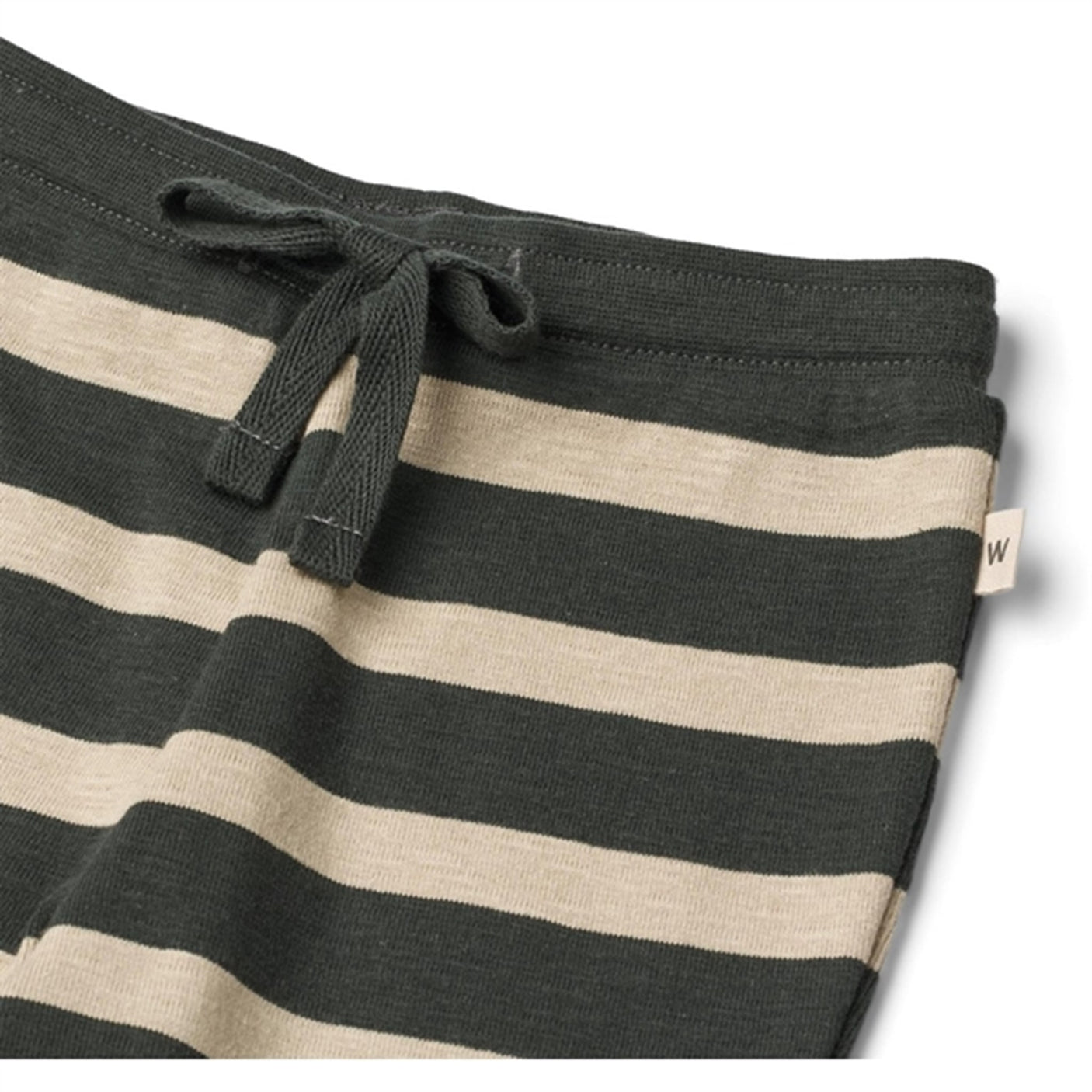 Wheat Dark Stripe Soft Sweatpants Leo