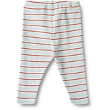 Wheat Light Blue Strip Jersey Leggings Silas