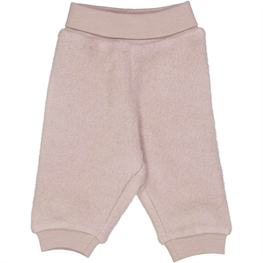 Wheat Wool Fleece Dark Powder Pants