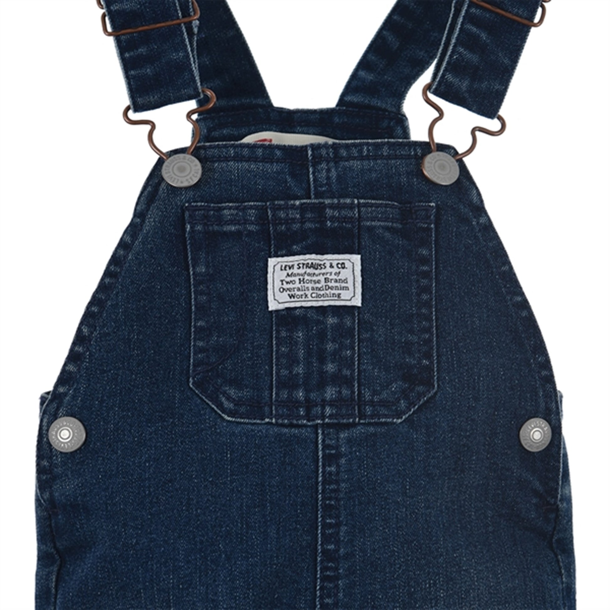 Levi's Denim Shortalls Blue
