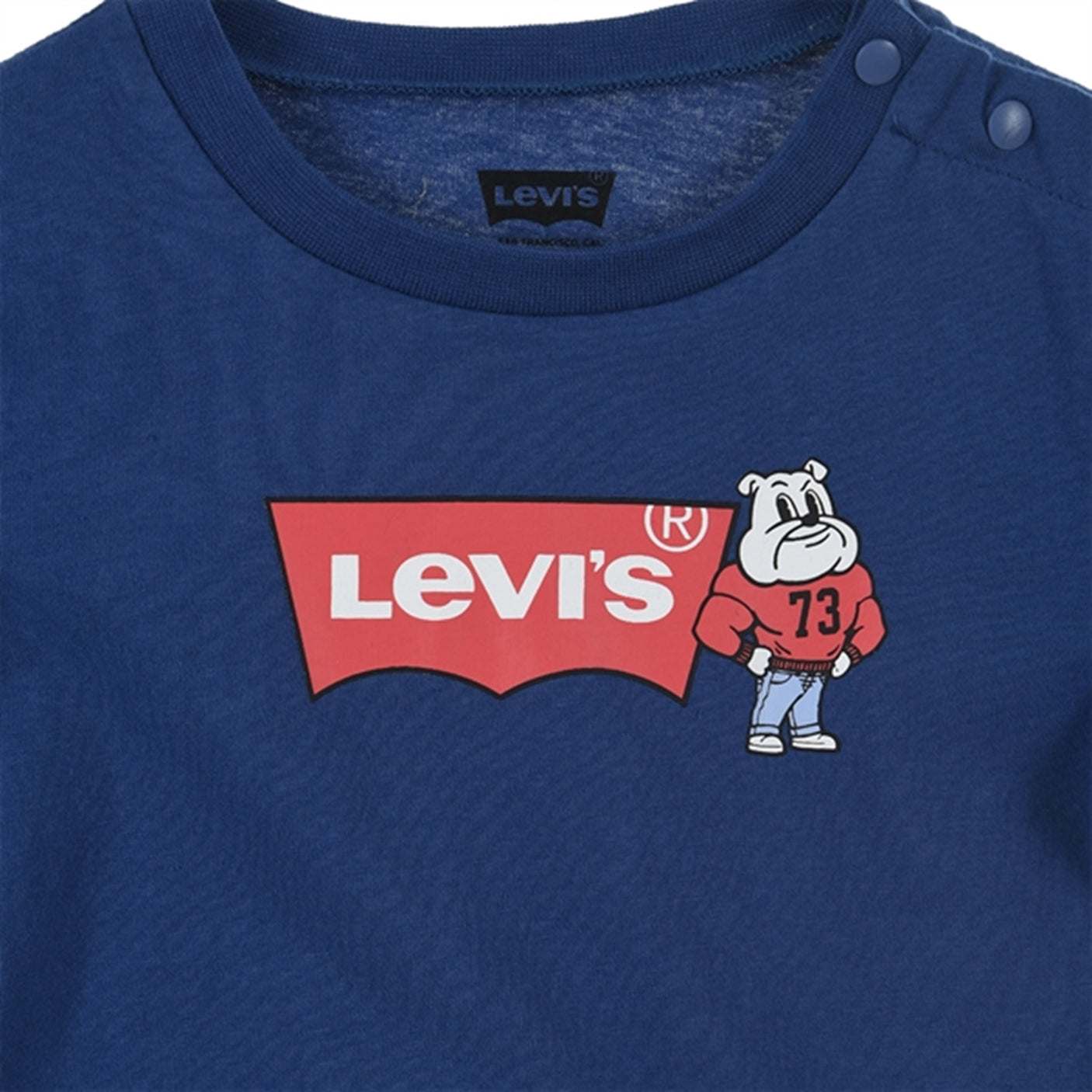 Levi's Mascot Batwing Shorts Set Blue