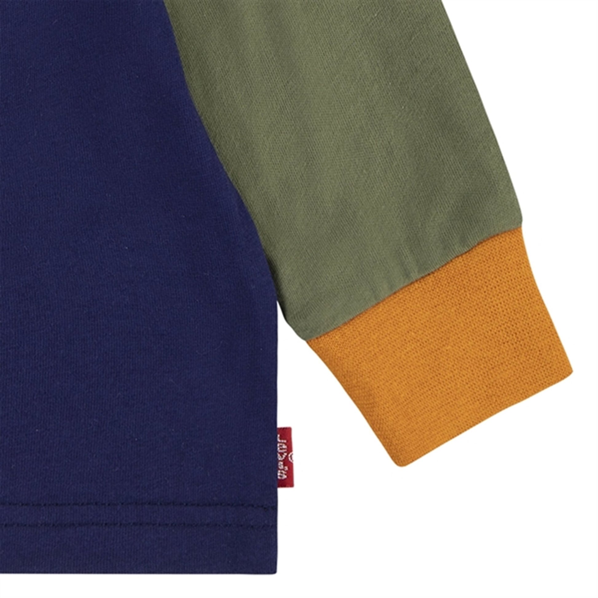 Levi's Baby Pixel Bear Color Blocked Blouse Ocean Cavern