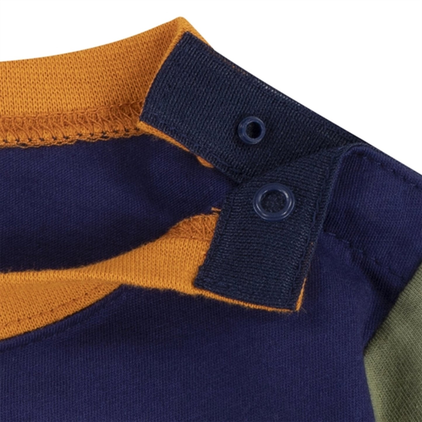 Levi's Baby Pixel Bear Color Blocked Blouse Ocean Cavern