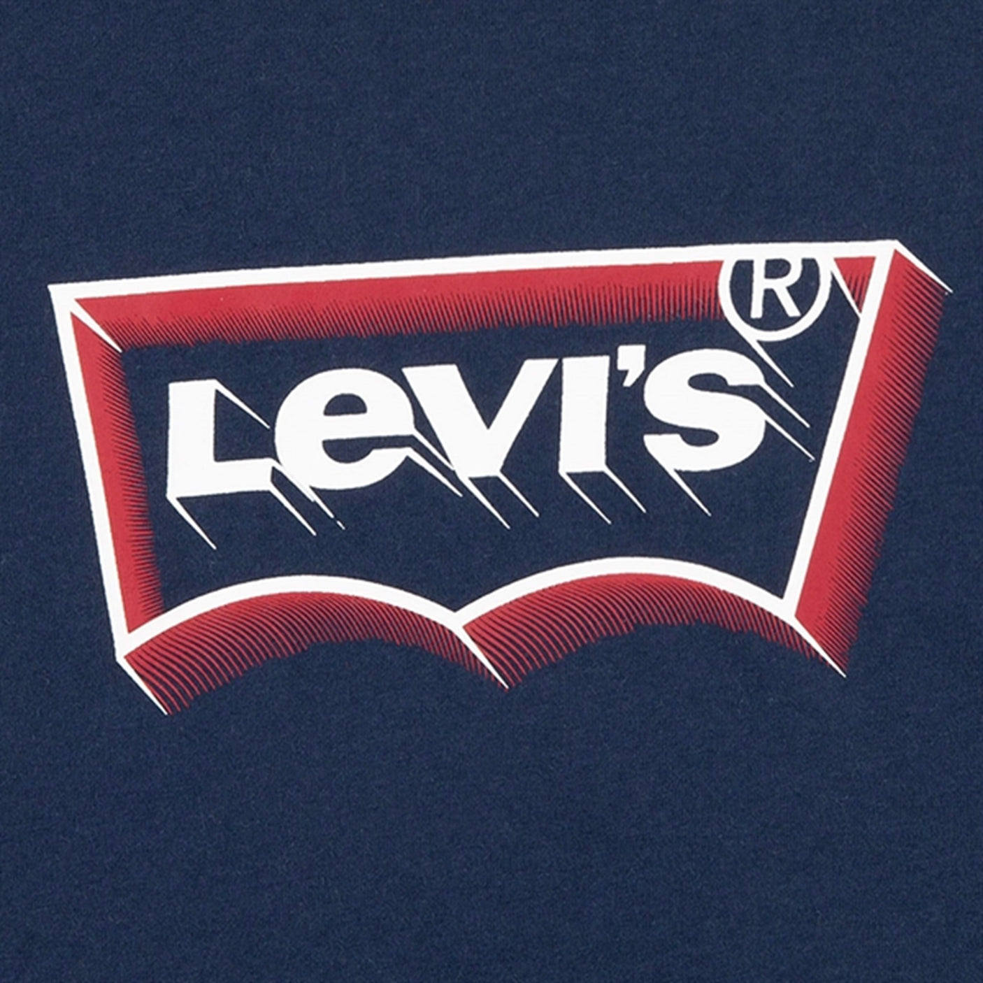 Levi's Baby Glow Effect Batwing Long Sleeve T-Shirt Dress Blues