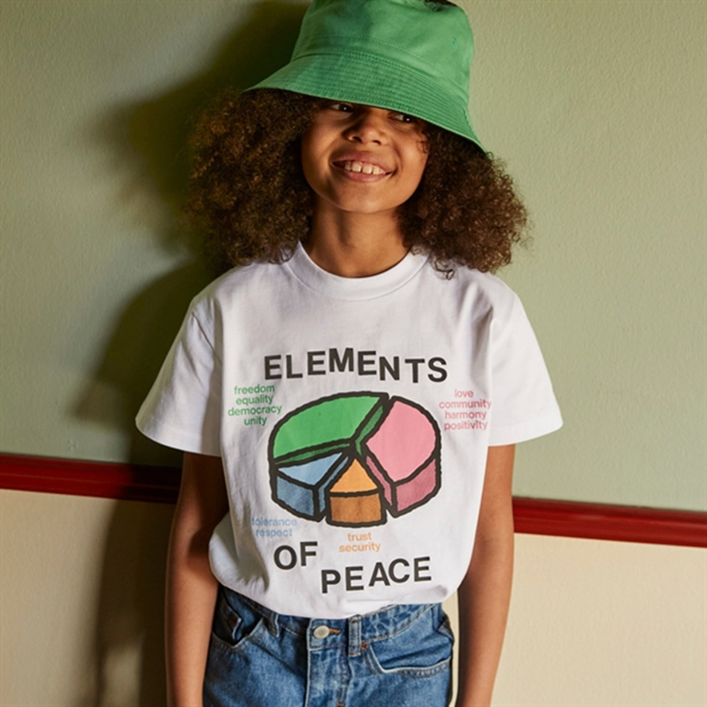 Molo Peace Chart Roxo T-shirt